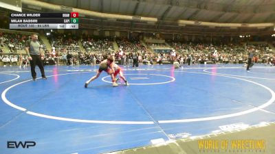 64 lbs Quarterfinal - Chance Wilder, Brawlers Wrestling Club KS vs Milan Bassiri, Capital City Wrestling Club