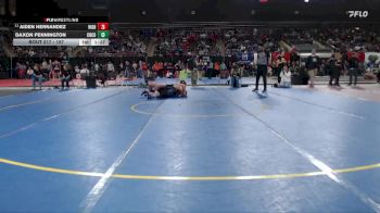 157 lbs Champ. Round 1 - Aiden Hernandez, Highland vs Daxon Pennington, Crook County