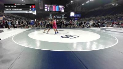 175 lbs Cons. Sub-rd Of 16 - Cael Tyler, MI vs Layth Qouchbane, OR