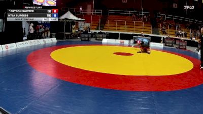 76kg Quarterfinal - Brydon Switzer, Edmonton Wrestling Club vs Nyla Burgess, Team Impact Wrestling Club