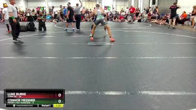 150 lbs Round 5 (6 Team) - Luke Burke, Town WC vs Connor Messner, Moser`s Mat Monsters