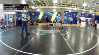 113 lbs Round 3 (8 Team) - Wyatt Mayfield, OutKast WC vs Joseph Obstaculo, Eagles WC