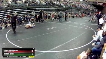 60 lbs Semis & 1st Wrestleback (8 Team) - Theo Swedberg, Iowa USA Red vs Ryker Byrd, Oklahoma Elite