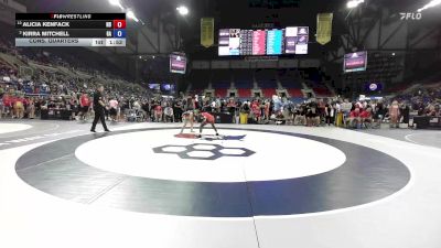 105 lbs Cons. Quarters - Alicia Kenfack, ND vs Kirra Mitchell, GA