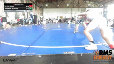 76 lbs Rr Rnd 4 - Ryker Byrd, Mojo Mulisha 12u vs Jackson Parker, Standfast