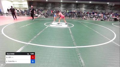 160 lbs Quarterfinal - Alexandria Alli, OH vs Esperanza Calvillo, MN