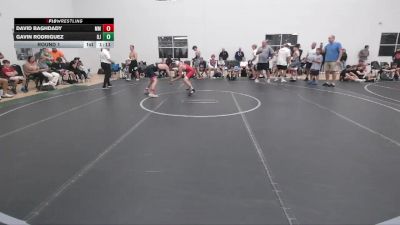 120 lbs Round 1 - David Baghdady, Micky`s Maniacs vs Gavin Rodriguez, Dirty Jersey