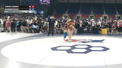 135 lbs Champ. Rd Of 64 - Aurora Hiebert, Washington vs McKenzie Eagle, Kansas