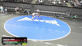 218 lbs Champ. Round 3 - Tanner McNaughtan, Wasatch High School vs Christian Urbina, Copper Hills