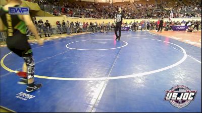 55 lbs Round Of 32 - Bentley Arnold, Highlander Youth vs Bryker Smith, Salina Wrestling Club