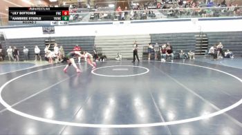 155 lbs Round 2 - Lily Bottcher, Idaho Falls Wrestling Club vs Kambree Stierle, Thunder Ridge Outlaws Wrestling Club