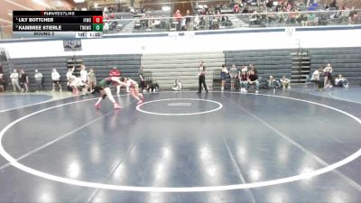 155 lbs Round 2 - Lily Bottcher, Idaho Falls Wrestling Club vs Kambree Stierle, Thunder Ridge Outlaws Wrestling Club