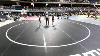 5A 120 lbs Champ. Round 1 - Skyler Berry, El Paso Hanks vs Marisa Iturrino, Carrollton Creekview