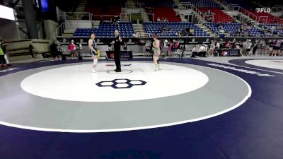 155 lbs Champ. Rd Of 128 - Abbigale Dudley, NJ vs Quesha Medina, ND