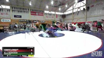 100 (102) Champ. Round 3 - Yoshiye Longley, Clayton Valley School vs Ella McGougan, San Leandro