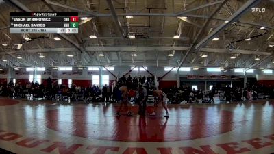 184 lbs Cons. Round 2 - MIchael Santos, New Mexico Highlands vs Jason Bynarowicz, Colorado Mesa
