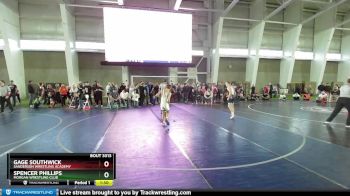 105 lbs Champ. Round 2 - Gage Southwick, Sanderson Wrestling Academy vs Spencer Phillips, Morgan Wrestling Club