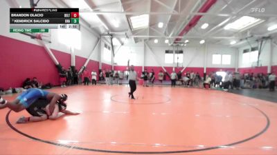 285 lbs Champ. Round 1 - Brandon Olacio, San Joaquin Delta vs Kendrick Salcido, Unattached