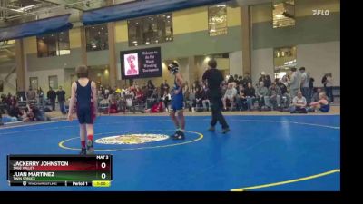 98-106 lbs Round 2 - Jackerry Johnston, Sage Valley vs Juan Martinez, Twin Spruce