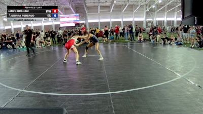 105 lbs Champ. Round 1 - Jadyn Graham, Wyoming vs Jesirra Persaud, California