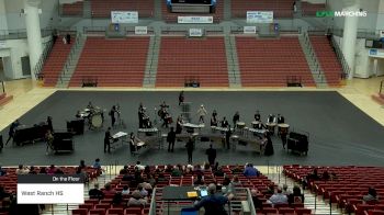West Ranch HS at 2019 WGI Percussion|Winds West Power Regional Coussoulis