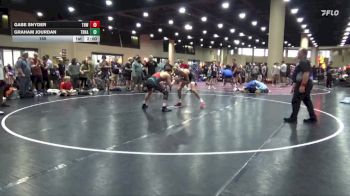 165 lbs Round 3 (6 Team) - Graham Jourdan, Team Rich Habits Black vs Gabe Snyder, Tough House WC
