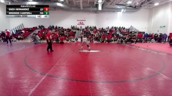 144 lbs Cons. Semi - Enzo Hernandez, Jefferson vs Brenden Campbell, Palmer Ridge
