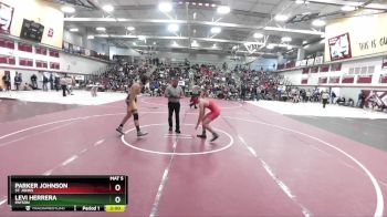 157 lbs Champ. Round 2 - Parker Johnson, St. Johns vs Levi Herrera, Payson