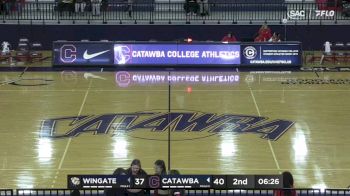 Replay: Wingate vs Catawba - Women's | Jan 22 @ 5 PM