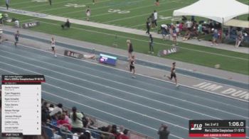 2026 AAU Junior Olympic Games - Youth Boys' 2k Steeplechase, Finals 2 - Age 17-18
