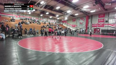 155 lbs Cons. Round 3 - Ailyn Perez Vazquez, Lakeside vs Maribella Mazzatta, Liberty