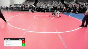 119-I lbs Round Of 32 - Elijah Brown, Olympic vs Anthony Pineda, Orchard South WC