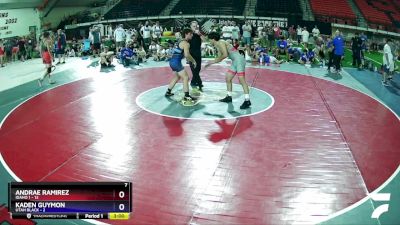 145 lbs Placement (16 Team) - Andrae Ramirez, Idaho 1 vs Kaden Guymon, Utah Black