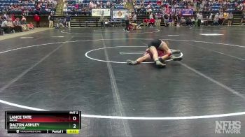 1 - 157 lbs Cons. Semi - Lance Tate, Galax vs Dalton Ashley, Buffalo Gap