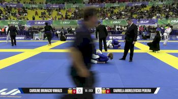 Gabriela Andrelevicius Pereira vs Caroline Brunacio Vinhaes 2025 Brasileiro Jiu-Jitsu IBJJF