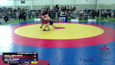 44kg Round 1 - Ángel Uribe Gómez, Black Bears WC vs Declan Tonnos, Central Toronto WC