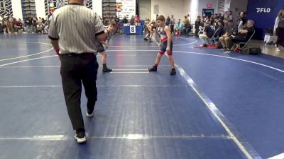 90 lbs Consy 6 - Tucker Tominack, Felix W.A. vs Caleb Williams, Mifflin County