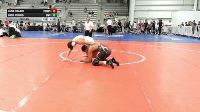 160 lbs Rr Rnd 1 - Jake Valeri, Triumph Black - HSB vs Nick Ferro, MetroWest United Young Bucks - HSB