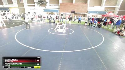 132 lbs Cons. Round 4 - Kade Nordmann, Fremont vs Daniel Mejia, Hillcrest CA