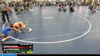 87 lbs Cons. Round 5 - Daemen Duemmel, MO vs Dylan Williamson, IA