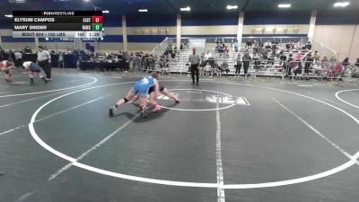 155 lbs Round Of 16 - Elysum Campos, Eastvale Elite WC vs Mary Snider, Rancho Bernardo HS