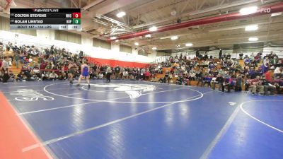 144 lbs Consi Of 8 #1 - Colton Stevens, Winnacunnet vs Nolan Linstad, Hopkinton