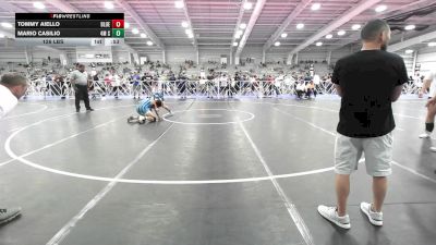 126 lbs Rr Rnd 3 - Tommy Aiello, Blue Wave vs Mario Casilio, 4M Strength