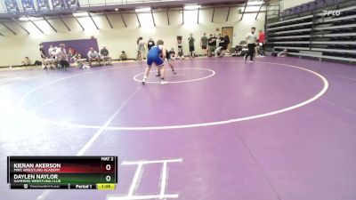 132 lbs Cons. Round 5 - Daylen Naylor, Hammers Wrestling Club vs Kieran Akerson, MWC Wrestling Academy