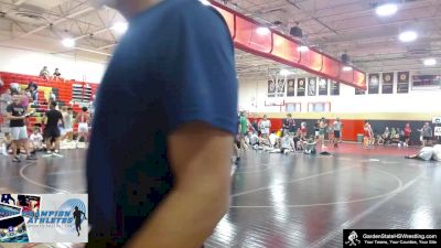 High School - 140 lbs Consolation Round 2 - Isaias Perez-Ramirez, South Plainfield vs Skylar Irvin, Ocean Twp