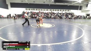 126 lbs Champ. Round 2 - Jospeph Guardado, Esperanza vs Nathan Realce, Portola