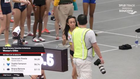 Women's 400m, Prelims 12