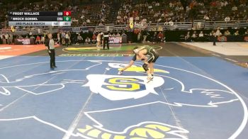 3rd Place Match - Frost Wallace, Gering vs Brock Goebel, Syracuse