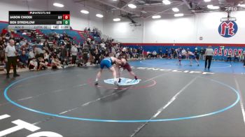 197 lbs Finals (2 Team) - Ben Strehlow, Luther vs Jason Chiodi, Alvernia University