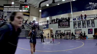100 lbs Placement Matches (8 Team) - Allison Hernandez, Gilmer County vs Aislynn Weller, Chestatee